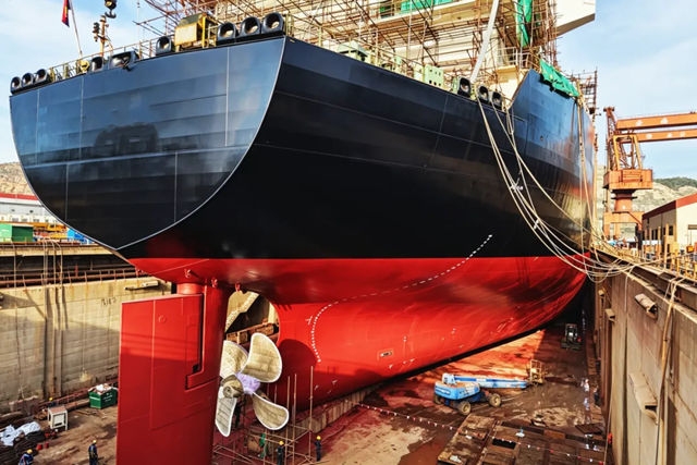 再战告捷！双瑞涂料攻克狭小船坞维修难题，持续护航远洋船舶