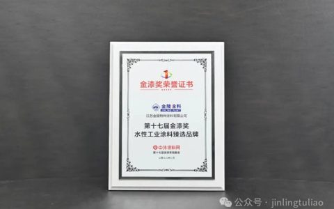 双料大奖！金陵涂料闪耀第十七届金漆奖，品牌实力再获权威印证！