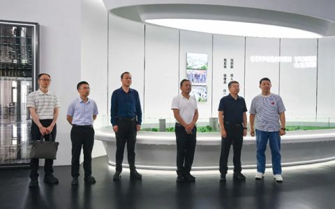常州市武进区委常委、组织部部长胡泊一行莅临晨光产业园调研指导！