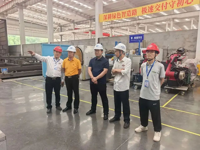 晨光涂料董事长缪国元、技术总工陈子辉一行赴湘开展技术对接暨合作交流!