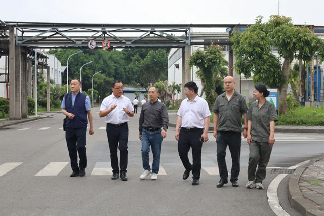 党建引领创新融合 互学共建共促发展——市材料产业党建共建互学活动走进渝三峡
