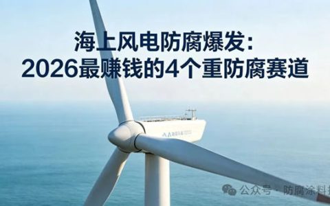 海上风电防腐爆发：2026 最赚钱的 4 个重防腐赛道