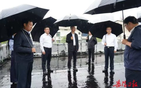 湖南省委副书记岳阳市委书记谢卫江莅临倍特尔督导安全生产与生态环保工作