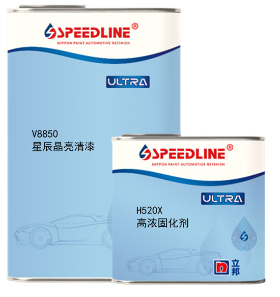 立邦SPL ULTRA V8850星辰晶亮清漆:配方刷新,定义漆面亮泽新高度!
