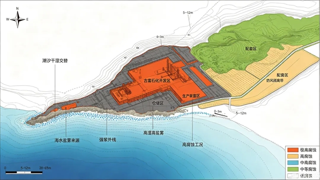 筑牢滨海防腐壁垒|三棵树工业涂料助力中沙古雷乙烯标杆项目