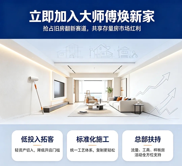 【全国招商】瓦科大师傅焕新家为全国家装行业突破新出路