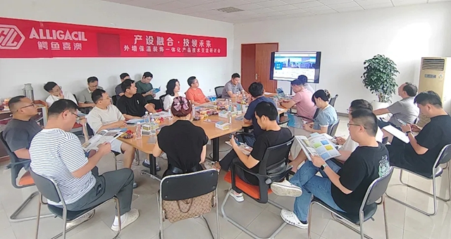鳄鱼尼卡集团走进华建华东院安徽分公司,开展专项交流会