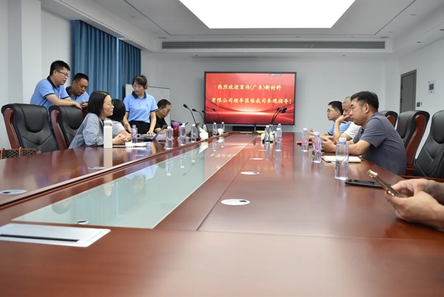 互访交流促提升，携手同行谋发展｜宣伟(广东)新材料领导莅临佳辉科技考察指导