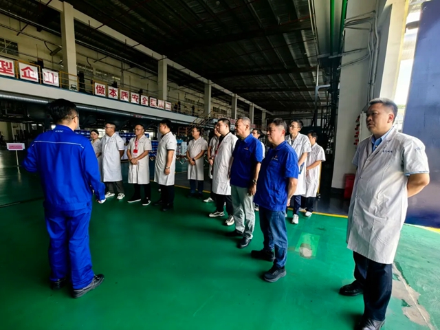 全市涂料及化工重点企业赴双瑞涂料观摩交流安全生产标准化建设