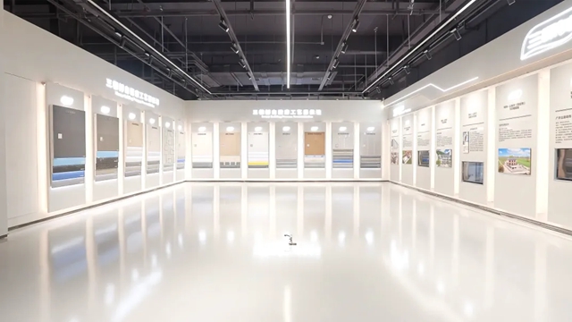 三棵树 | “最大的涂料展厅”地面如何焕新?