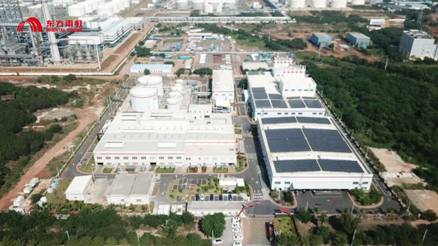 儋州“向绿图强”专题调研组到洋浦东方雨虹调研