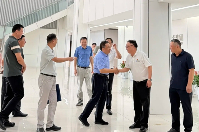 省、市、县市场监管局领导一行莅临鳄鱼尼卡集团调研指导党建工作