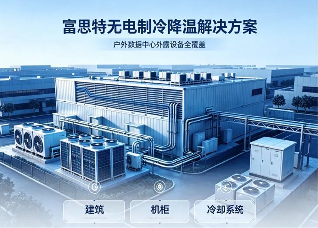 零能耗降温 富思特无电制冷降温解决方案赋能数据中心降本增效