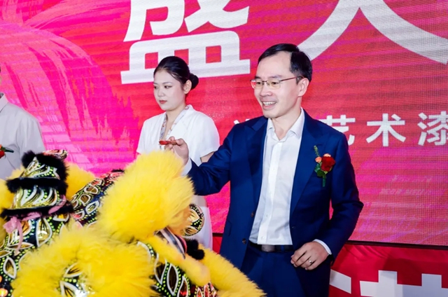 美学启章·盛大开业 | 诺瓦艺术漆青岛黄岛店开业盛典圆满礼成