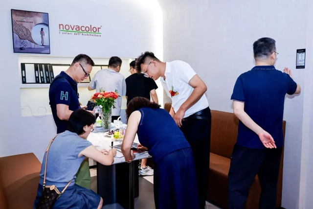 美学启章·盛大开业 | 诺瓦艺术漆青岛黄岛店开业盛典圆满礼成