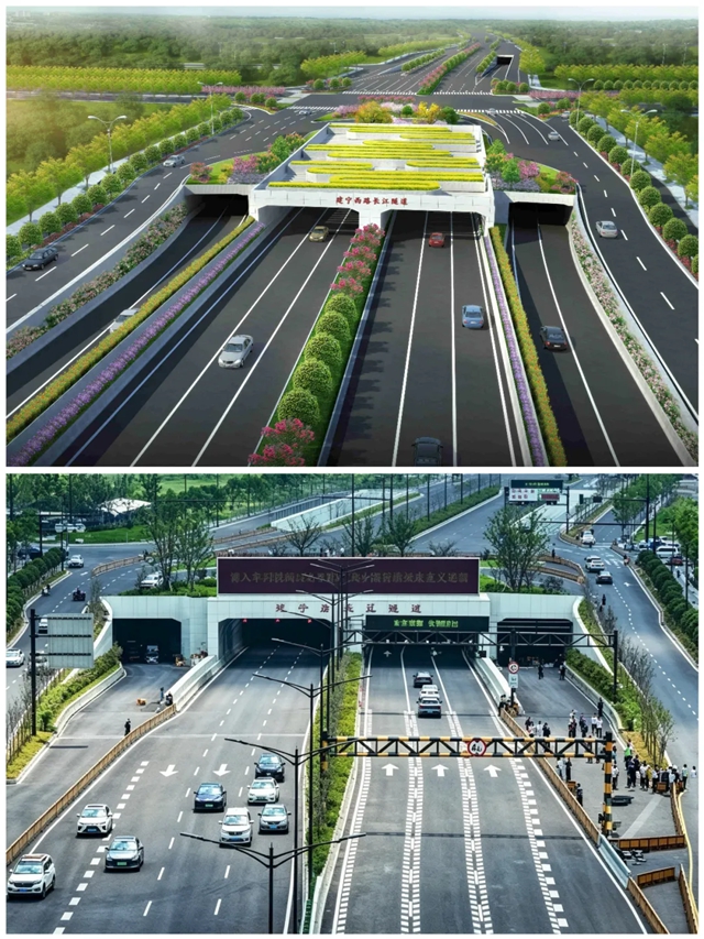 隧通两岸,漆护长行|长江涂料护航南京建宁路长江隧道顺利通车