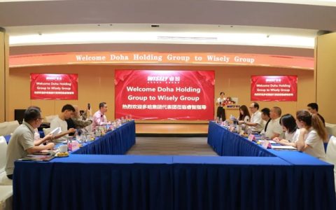 乘风出海，服务全球——中东多哈集团代表团到访，睿智高科全面加速全球化布局