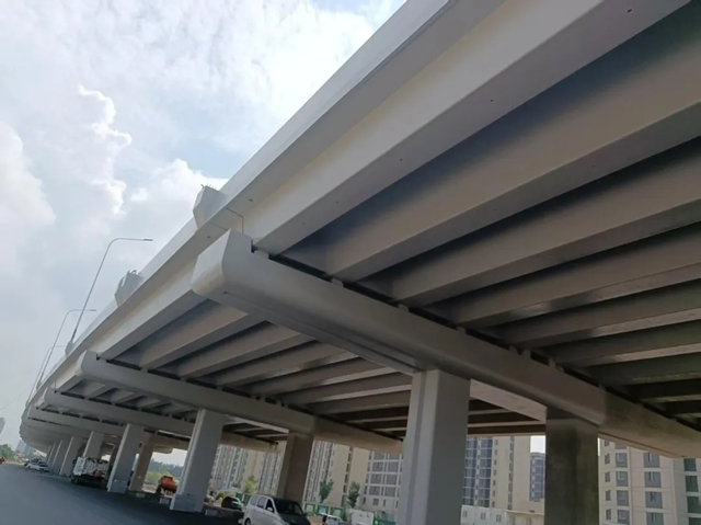 专业涂装，长效防腐！巴德士“水性工业漆”护航济南工业北路快速路东延桥梁