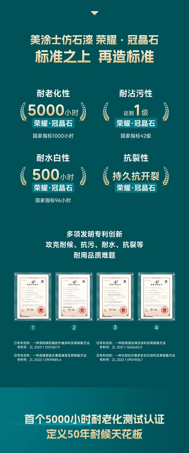 仿石漆3.0时代,美涂士「耐用50年」何以定义好外墙?