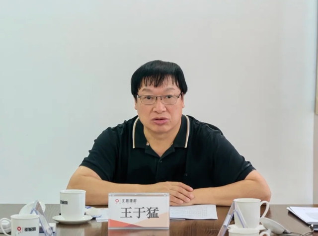 王于猛一行莅临中亚北新进行检查指导