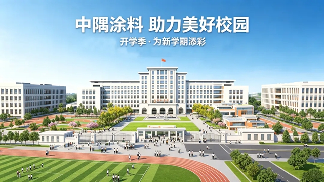 中隅涂料，为现代化校园筑牢安全底色