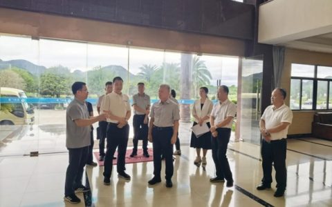 广东省清远市人大党组副书记、副主任刘汉球到连州广源调研