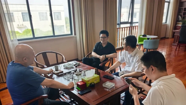 陕西千禧龙科工贸有限公司到河南南召广源考察交流