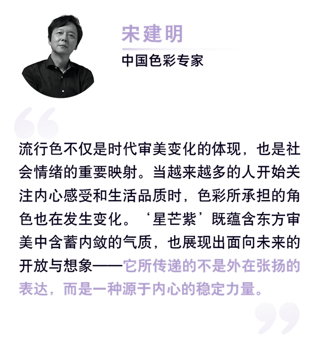 《立邦2027中国流行色彩趋势》发布,以“星芒紫”回应当代生活中的内在力量