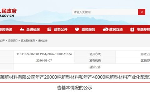 投资3.06亿！浙江威莱新材料年产6万吨树脂涂料项目进入公示