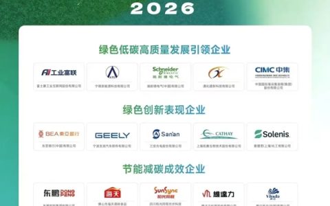 共赴零碳・智创价值｜宣伟入选第一财经《2026 碳中和行动表现年鉴》