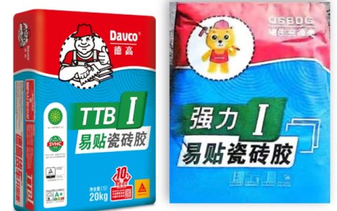 七款瓷砖胶“撞脸”德高，法院：实控人连带赔180万！