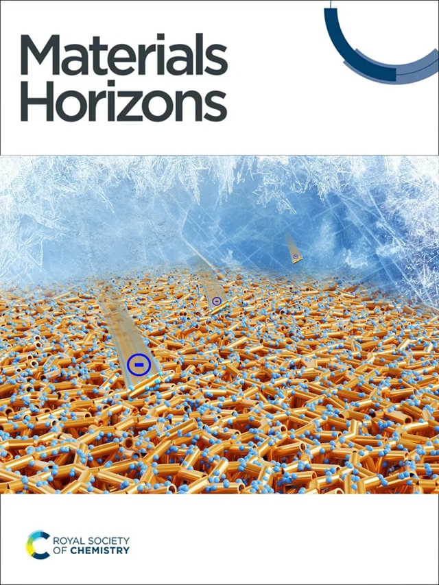 产学研新突破｜浩力森 × 东南大学合作成果登上国际顶刊《Materials Horizons》并入选内封面