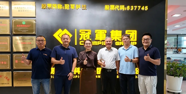 笃行致远，聚力共赢 | 中国寰球工程有限公司莅临冠军科技集团考察调研
