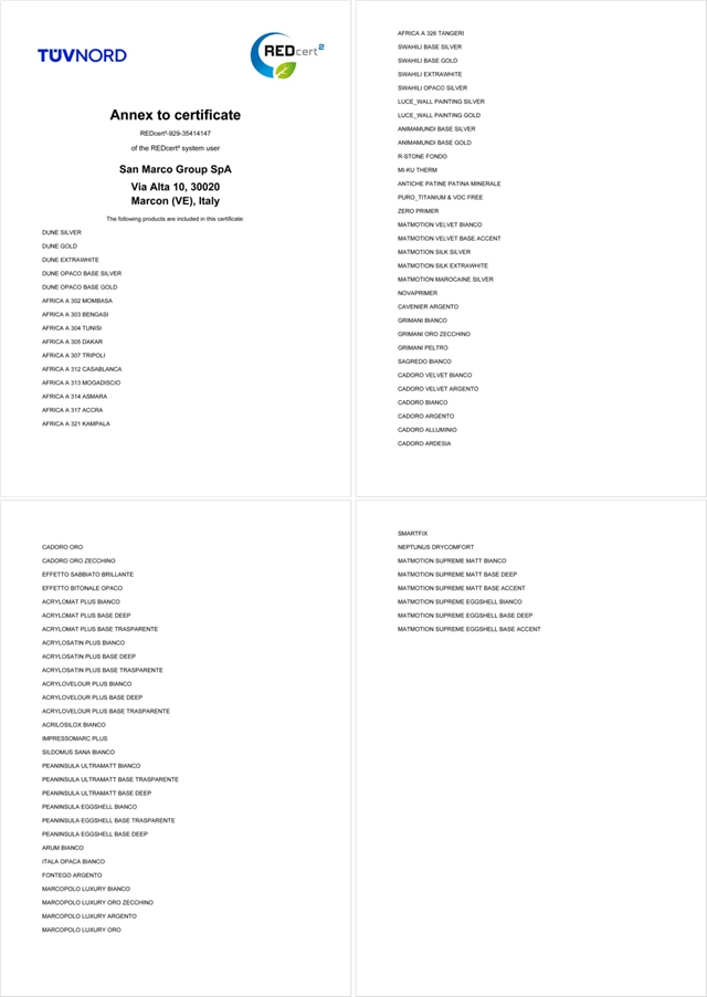 REDcert²认证!Novacolor以生物质平衡,重塑艺术涂料的可持续底线
