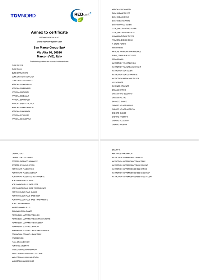REDcert²与EPD双认证!Novacolor凭什么又树标杆?