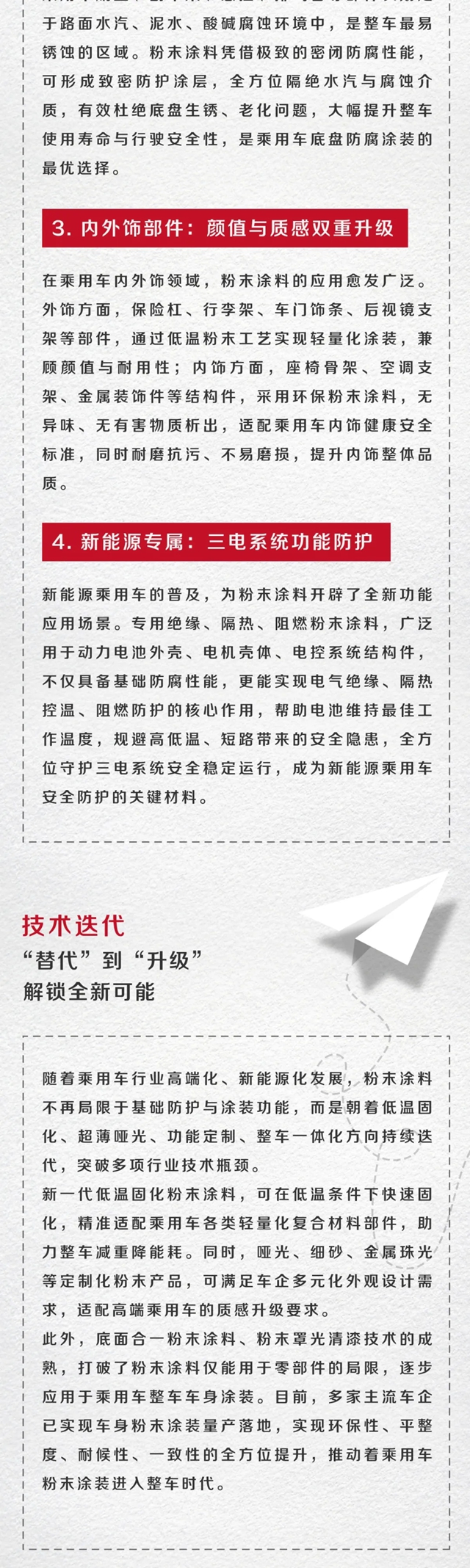 北新涂料 | 从零部件到整车进阶,粉末涂料打造乘用车涂装新生态