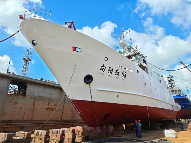 向阳红08号科考船|德威涂料为中国海洋科考保驾护航