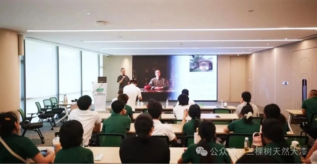 大漆守艺人 | 守千年国漆匠心 探产业传承新路 中国工艺美术大师甘而可到访三棵树