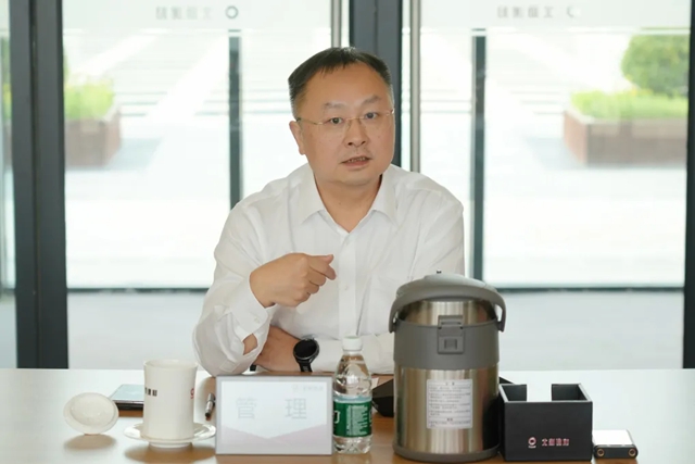 中国建筑材料联合会会长武庆涛一行到访北新建材